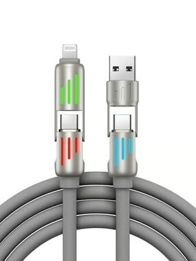 4-in-1 USB C to USB A Cable With LED Indicator